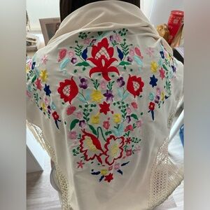 Embroidered Shawl